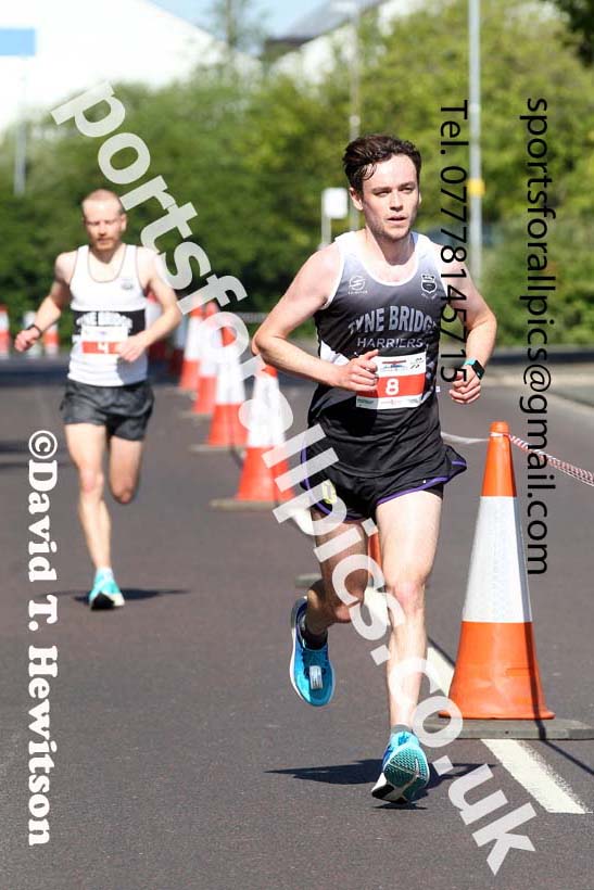 2021 Gateshead Half Marathon, Sunday, May 30th. Photo: David T. Hewitson/Sports for All Pics